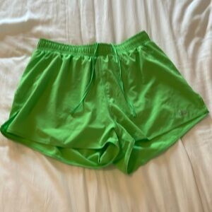 Alo neon green shorts | size xs|
